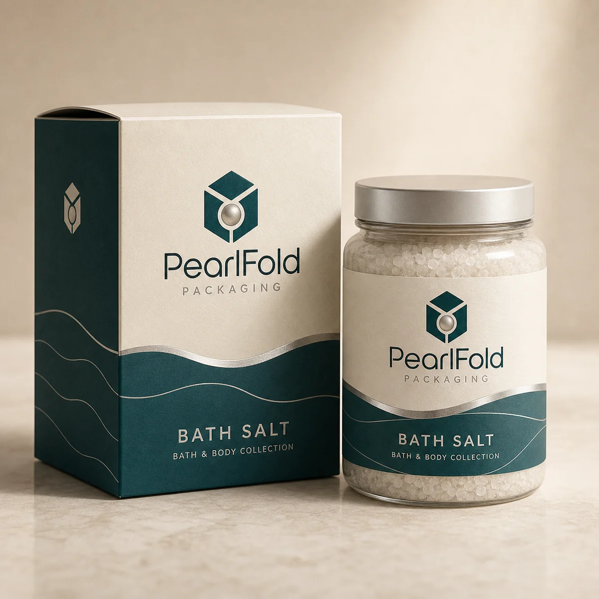 Custom Bath Salt Boxes
