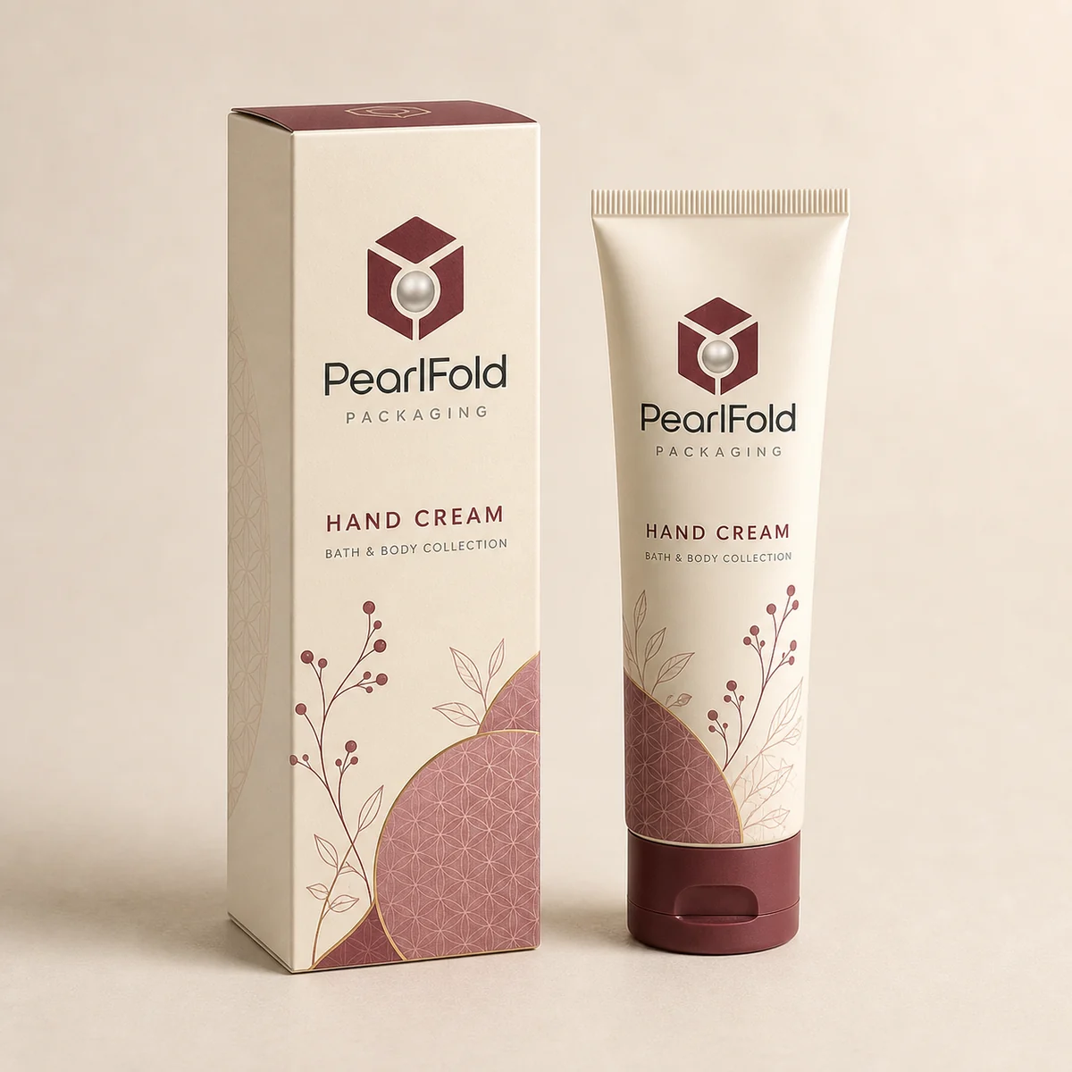 Custom Hand Cream Boxes